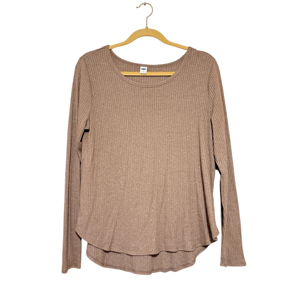 Old Navy Women's Ribbed Long Sleeve Top